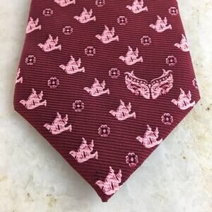 WARRIORS IN PINK SILK TIE